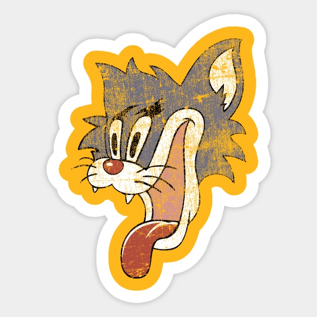 Patrick Hockstetter Cat Shirt Sticker by er3733